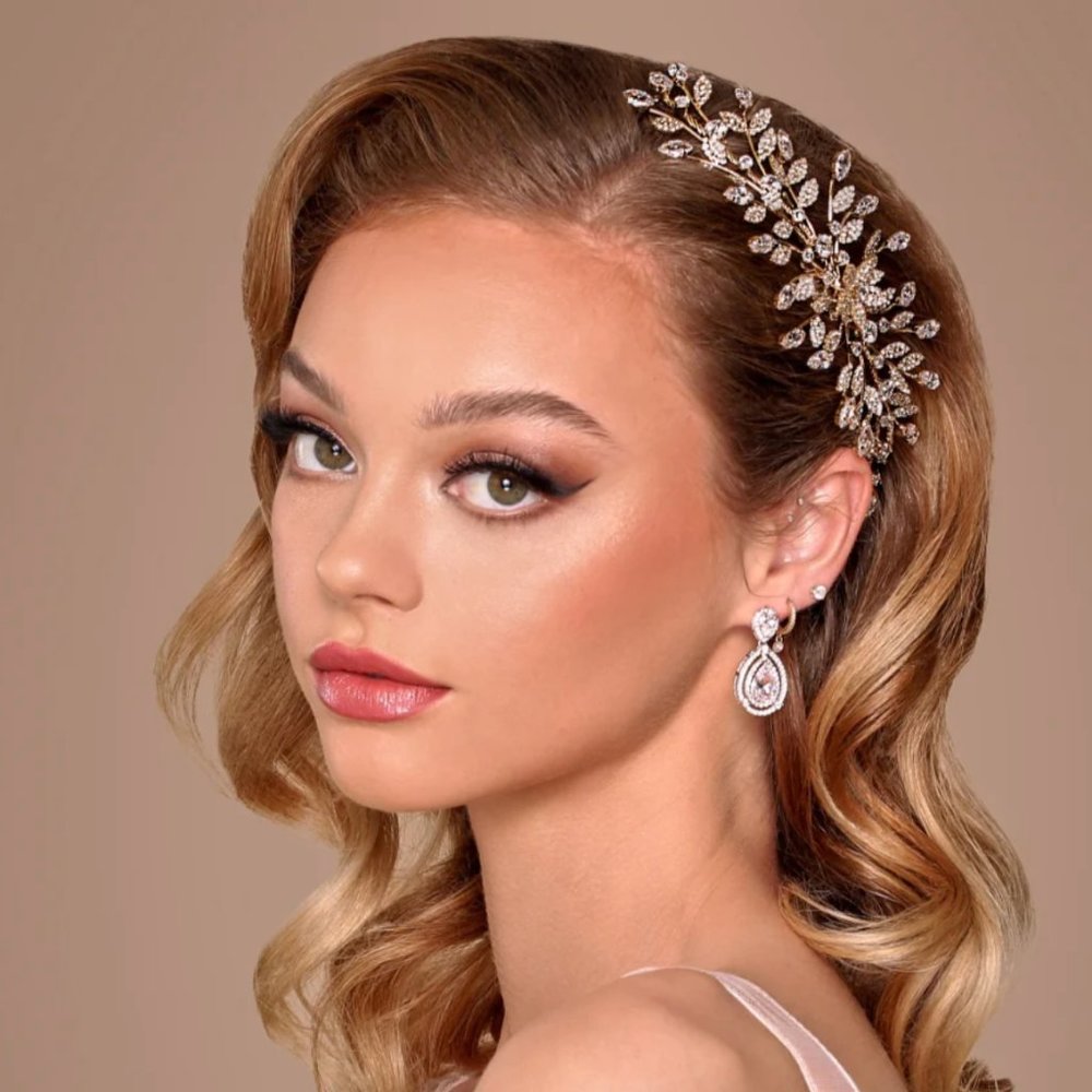 BRIDAL HEADPIECE, SWAROVSKI HAIR COMB